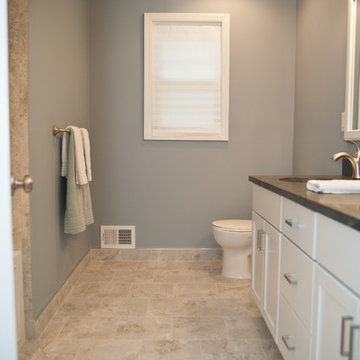 Hall Bathroom Makeover in New Jersey