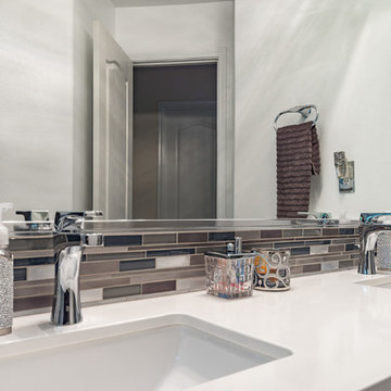 Hall Bathroom Remodel on Anstone (2019) - His & Hers Sinks