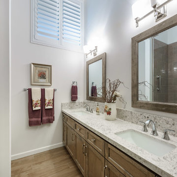 Hall Bathroom Renovation on Briarwood - full view