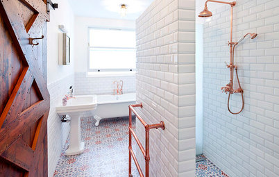 10 Ways to Bring the Wow Factor to Your Bathroom Floor