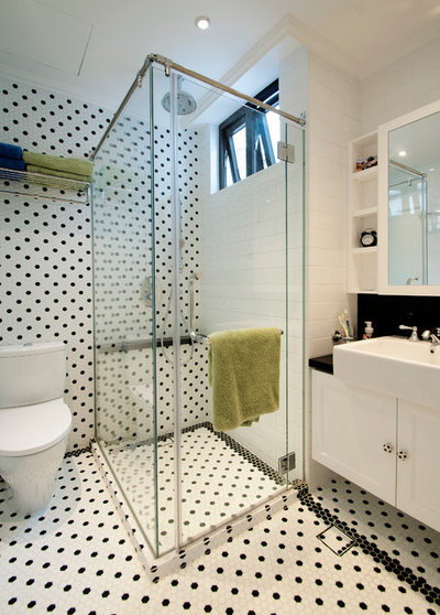 Eclectic Bathroom by DESIGN INTERVENTION