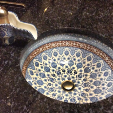 Hawaii Blue Granite Bathroom from Granite Division