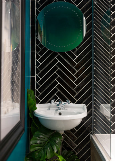 Eclectic Bathroom by Amy Shirlaw Interiors