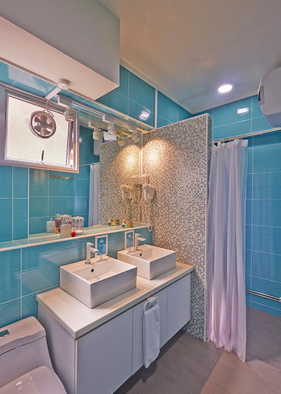 Contemporary Bathroom by Carpenters.com.sg
