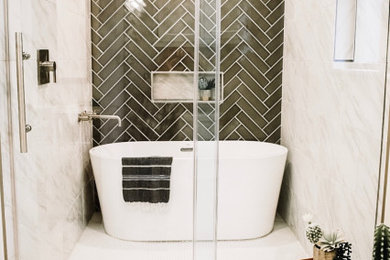 Inspiration for a 1960s bathroom remodel in Other