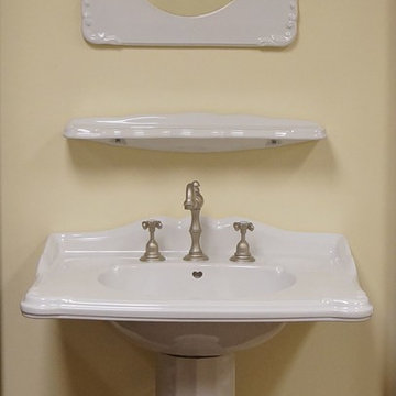 Herbeau Charleston Pedestal Sink + Accessories