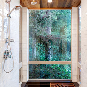 Herron Island Cabin Shower / Tub