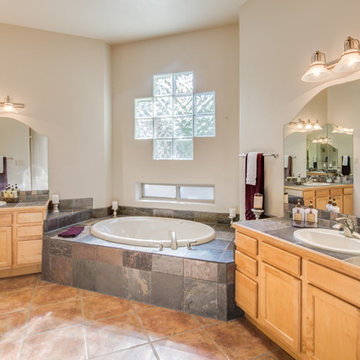 High Desert Luxury with a Pool - Home Staging Photos for 13004 Sunrise Trail NE