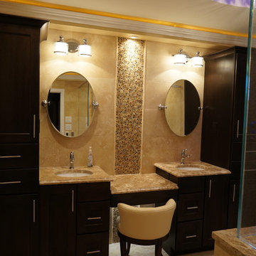 High End Master Bath by Creative Remodeling