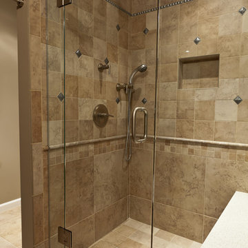 High-styled Traditional, Master Bath