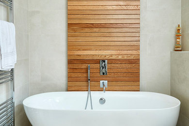 Inspiration for a scandinavian bathroom in London.