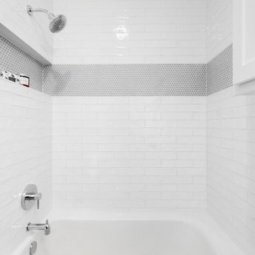 Hill Country Transitional Shower Tile