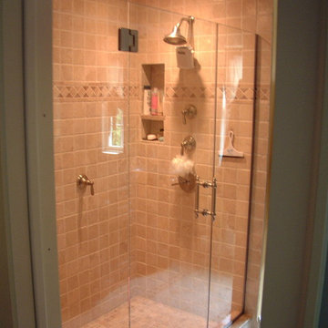 Hillside Colonial - Master Bath Shower