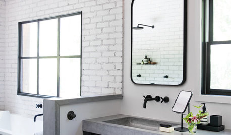 10 Elements of Industrial-Style Bathrooms