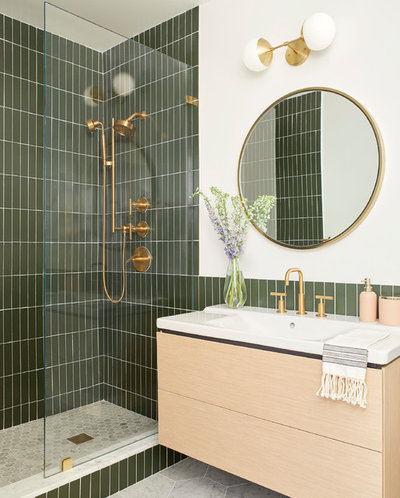 Contemporary Bathroom by Banner Day Interiors
