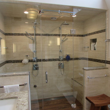 HIs and Hers Shower Overview