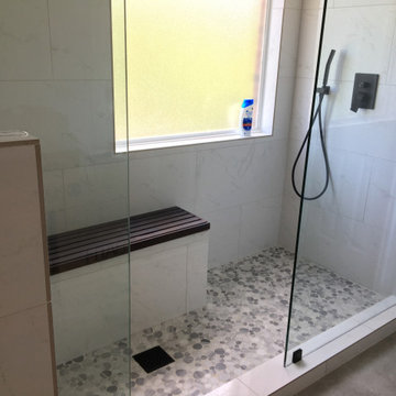 His and Hers Shower Remodel
