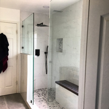 His and Hers Shower Remodel