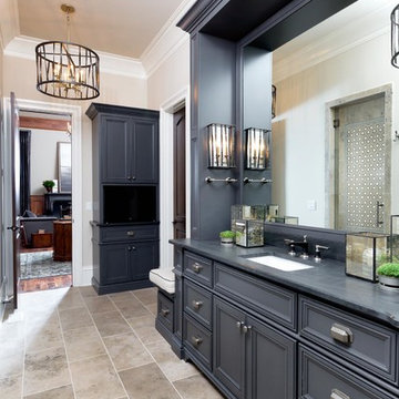 His Master Bath - Mike Ford Custom Homes - Witherspoon Parade Model