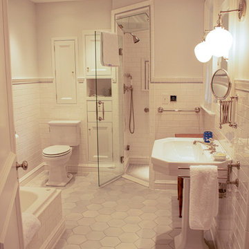 Historic Renovation  - Master and Guest Baths