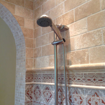 Historic Spanish Colonial; Master Shower Renovation