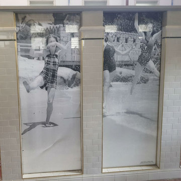 Historical Photography Printed on Glass for Nielsen Park Restoration