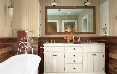 All the Details on 3 Farmhouse-Style Vanities