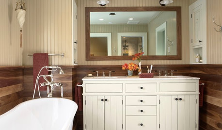 All the Details on 3 Farmhouse-Style Vanities