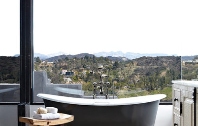 USA Houzz: A 1950s Ranch in the Hollywood Hills Soaks Up the View