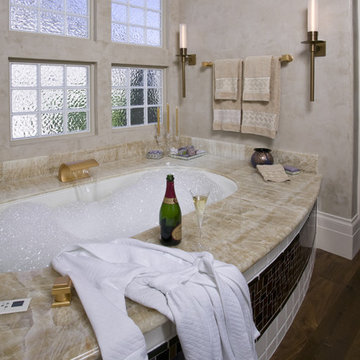 Hollywood Regency Master Bathroom