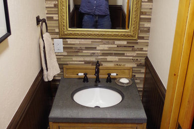 Minimalist bathroom photo in Other