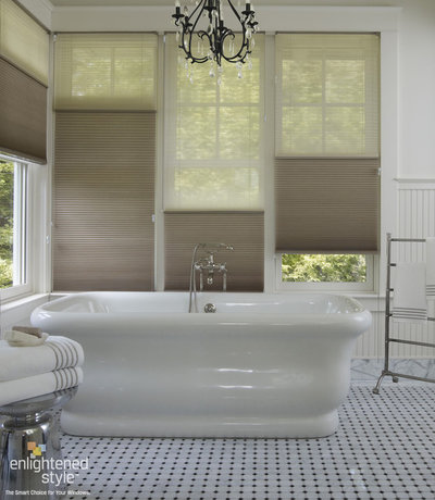 Traditional Bathroom by Budget Blinds of Dallas & Park Cities