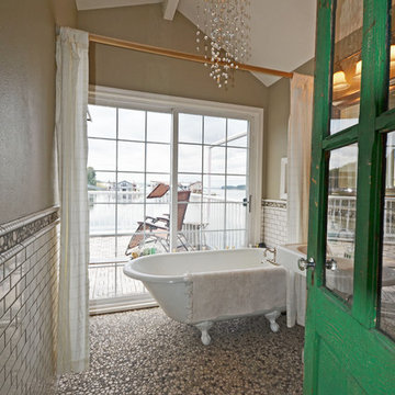 Houseboat bathroom