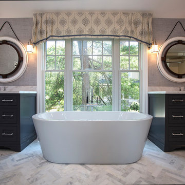 Huntington Bay Bathroom Design by Margali and Flynn