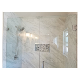 Huntington Beach Bath & Custom Shower Enclosure - Modern - Bathroom ...