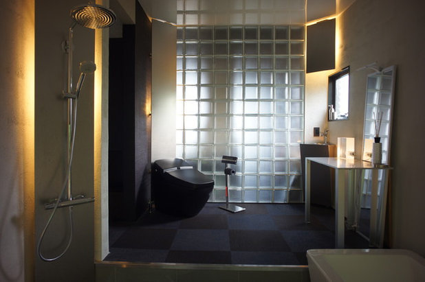 浴室 by AR.K architect　Ar.K一級建築士事務所　南部 健太郎