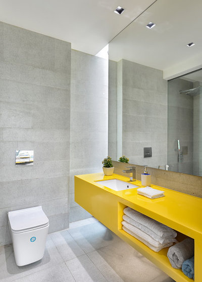 Contemporary Bathroom by S A K Designs