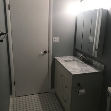 Indianapolis, IN Simple Bathroom Remodel - Before & After
