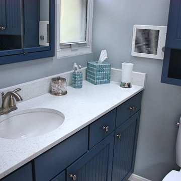 Indigo Blue Bathroom