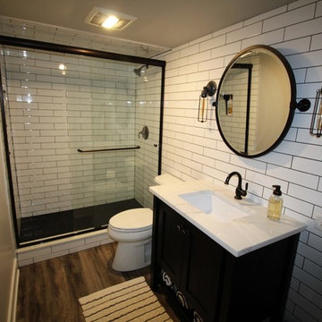 Industrial Basement & Bath