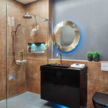 Industrial Glamour Shower Room