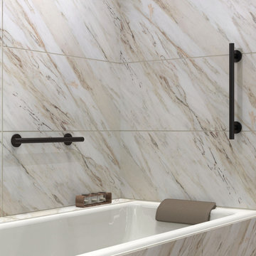 Infinity Grab Bars in Oil Rubbed Bronze