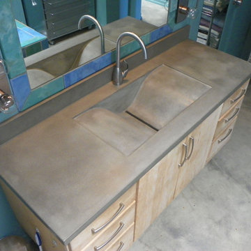 Integral Concrete Sinks