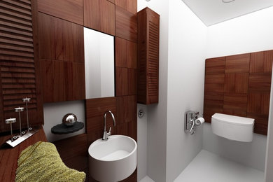 Bathroom - modern bathroom idea in Florence