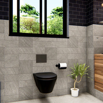 Interior Design of  a Bathroom