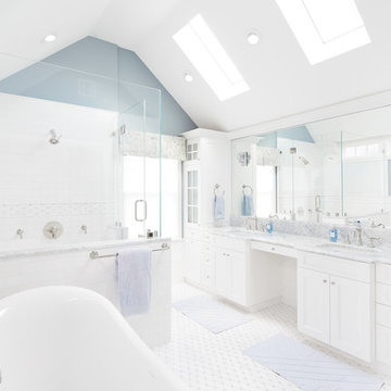 Interior Renovation: Opening up a Westfield, NJ Home - Master Bathroom
