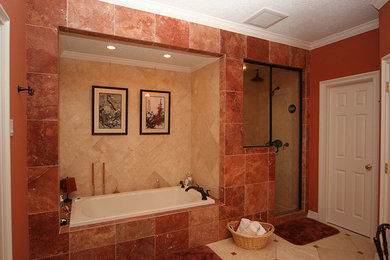 Exempel på ett klassiskt badrum