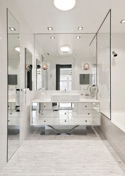 Contemporary Bathroom by Terrie Koles Design, llc