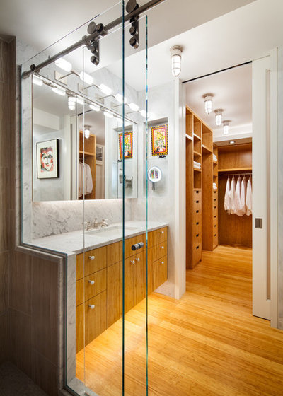 Modern Badezimmer by Lilian H. Weinreich, Architects