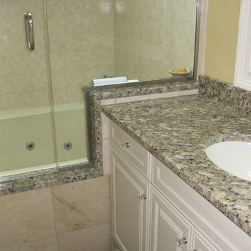 Island and bath vanity